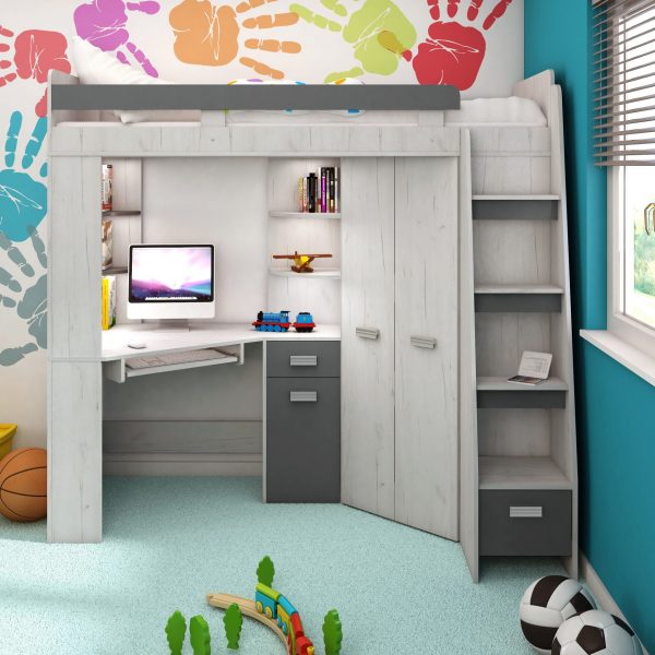 ANTRESOLA Craft White Graphite - Right side steps