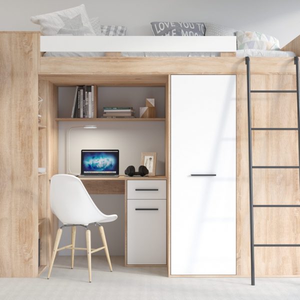 ERANA Artisan Sonoma Oak White - Right side ladder (4)