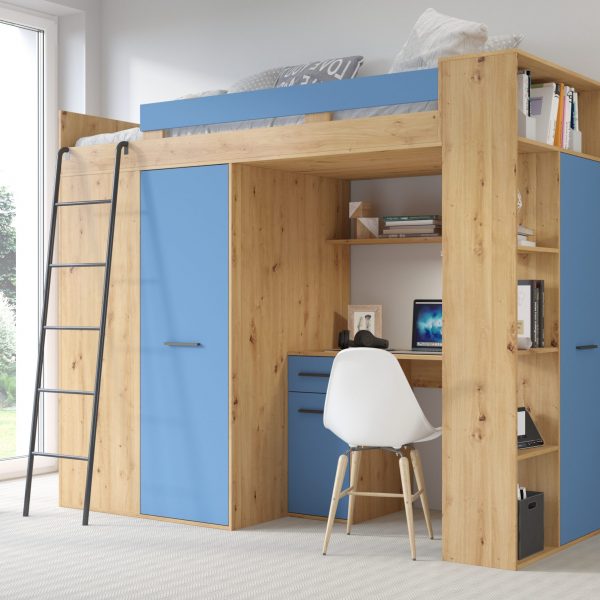 VERANA Artisan Oak Blue - LEFT