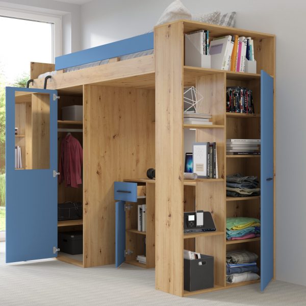 VERANA Artisan Oak Blue - LEFT