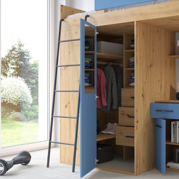 VERANA Artisan Oak Blue - LEFT