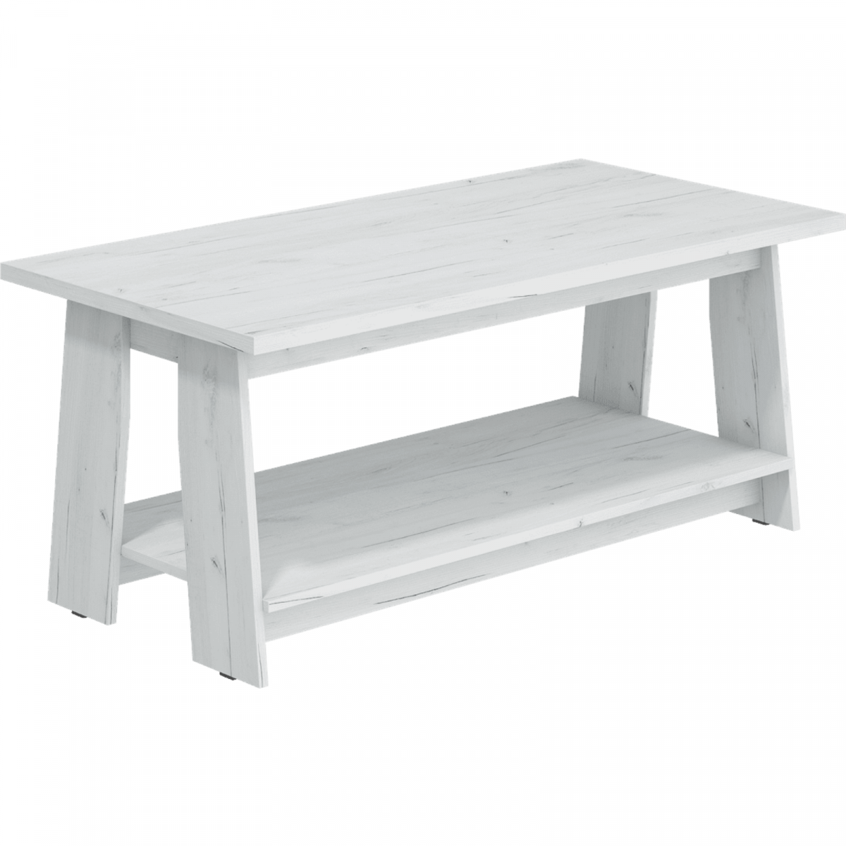 La collection RACK Craft Blanc: Table basse – RAC-02