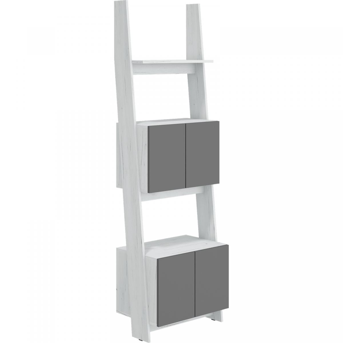 La collection RACK Craft Blanc: Bibliothèque 60- 2D – RAC-05