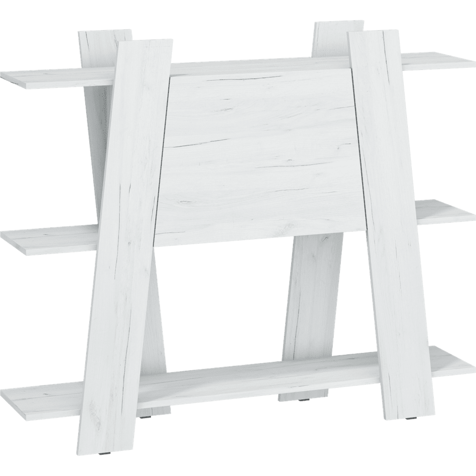 VIA collection: Bookcase 130-2D - VIA-04 - Craft White - FurnitureByJDM ...