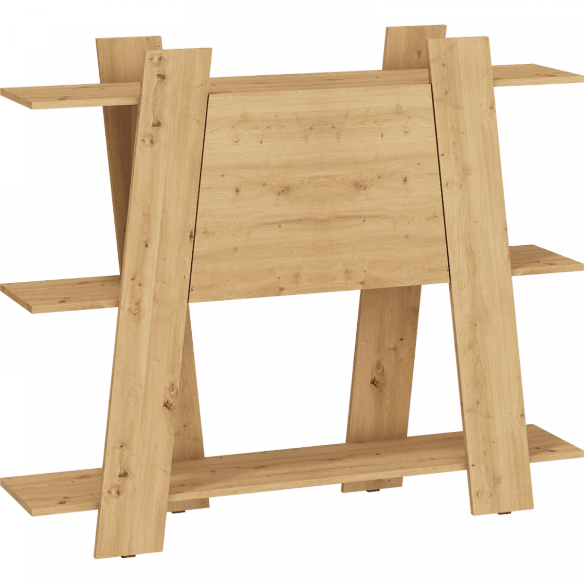 Kollektion VIA: Regal 130-2D - VIA-04 - Artisan Eiche