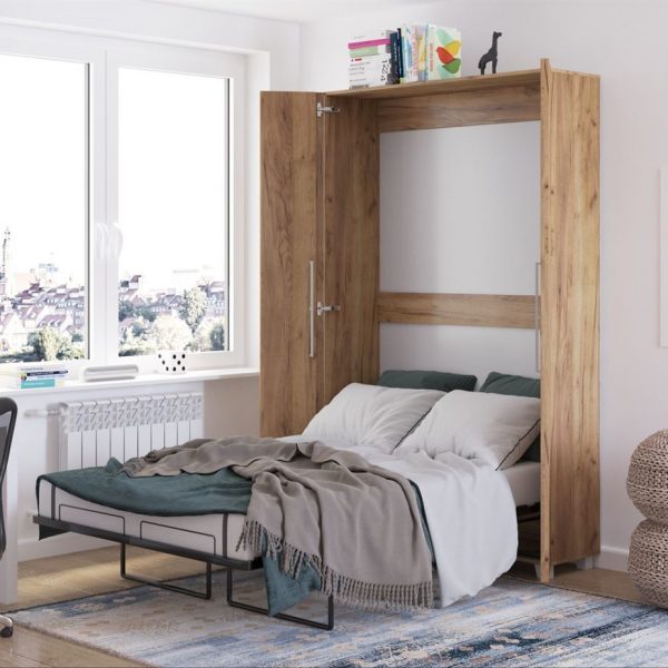 TEDDY 120 Murphy Vertical Bed - Craft Gold