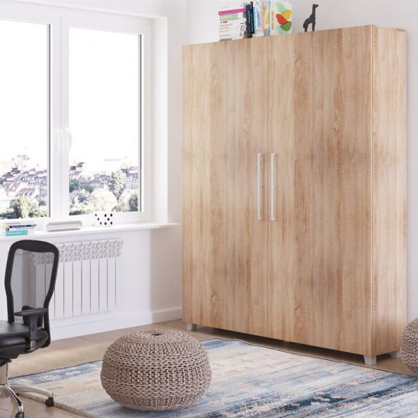 TEDDY 160 Murphy Vertical Bed - Sonoma Oak