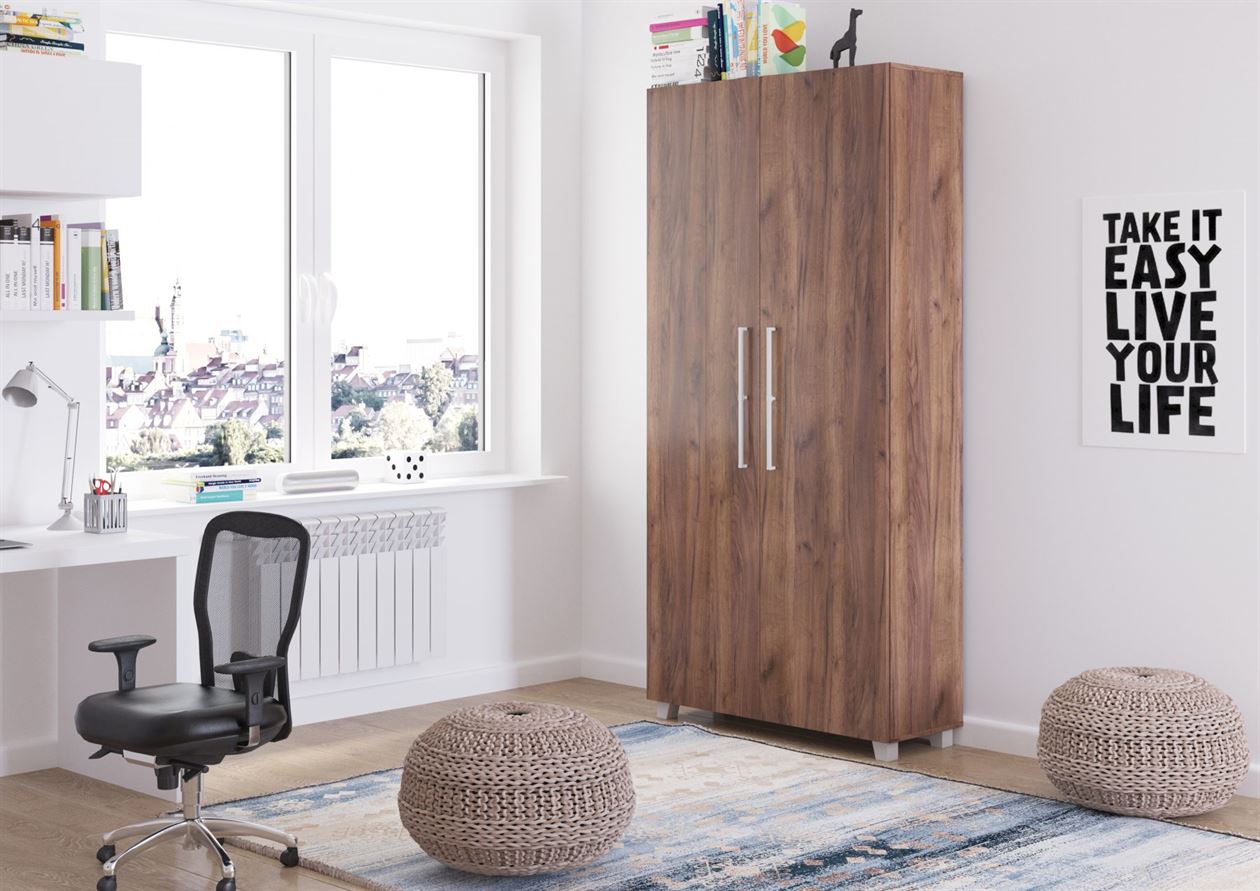 TEDDY 90 Murphy Vertical Bed - Craft Tobaco