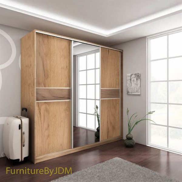 Wardrobe PUERTO L240C - Craft Gold Craft Tobaco